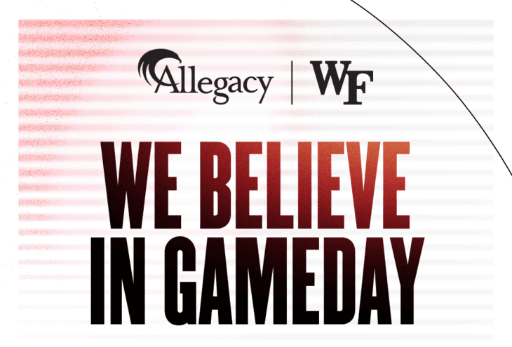 We Believe in Gameday AFCU and WFU partnership