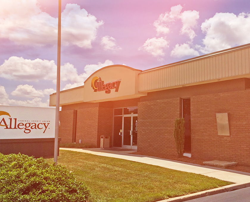 Exterior of financial institution