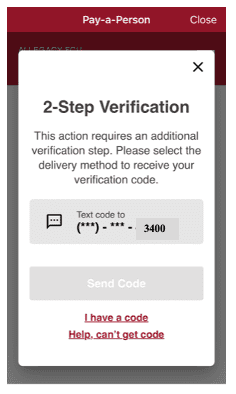 pay-a-person instructions