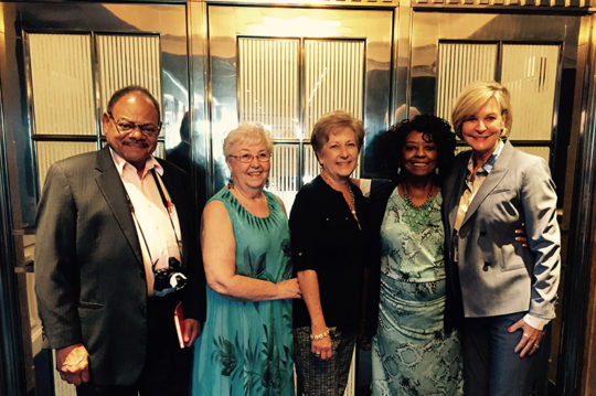 John Williams, Jean Hill, LaNeta Jones, Julia Martin and Cathy Pace